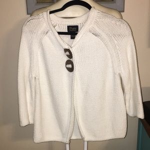 Pure Handknit Xs/s gorgeous white top